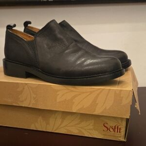 Sofft Naisbury II Black Leather Loafers Size 8M - NIB
